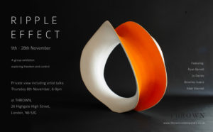 Private view & Artist talks: Ripple Effect @ Thrown