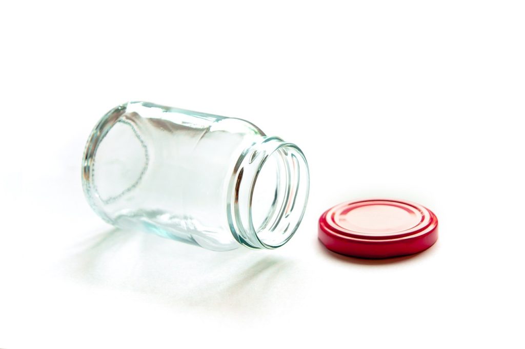 glass containers 1205611_1280
