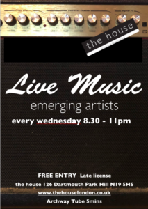 Live Wednesdays @ the house