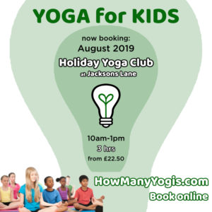 Summer Camp - Yoga for Kids @ Jacksons Lane