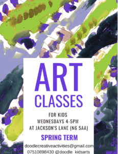 Art Classes for Kids - Doodle Arts @ Jackson's Lane