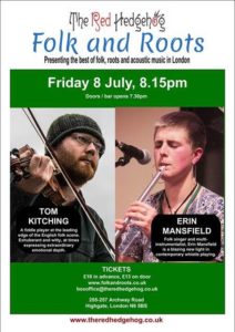 Tom Kitching and Erin Mansfield @ The Red Hedgehog