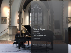 Vince Pope and String Trio at Rosslyn Hill Chapel - Hampstead @ Rosslyn Hill Chapel
