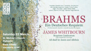 Brahms: Ein Deutsches Requiem with chamber ensemble @ St Michael's Church