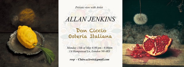 Private View with Allan Jenkins - Artist @ Don Ciccio